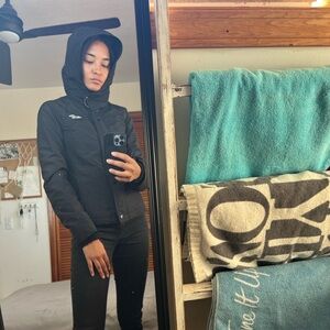 Hollister All weather Black Jacket